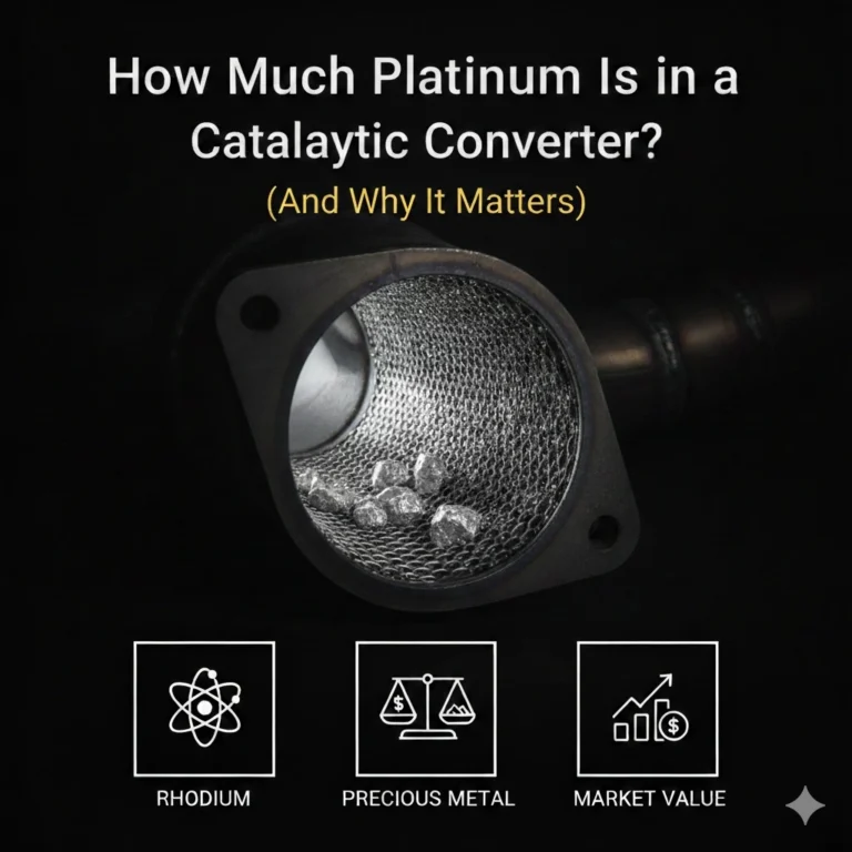Featured Image: How Much Platinum is in a Catalytic Converter