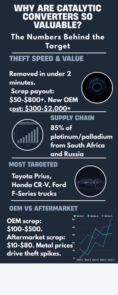 Infographic: Why Catalytic Converters are so valuable