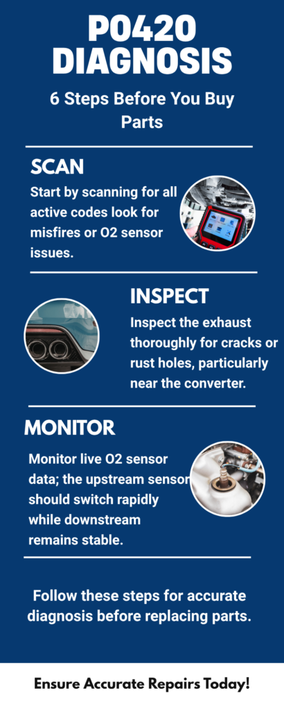 Infographic Article 30.2 - Honda P0420  code Diagnosis