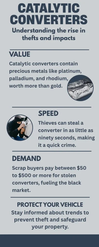 Infographic: Why are Catalytic Converters Stolen