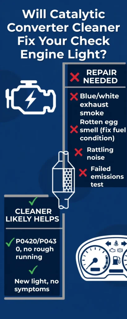 Infographic 2: Assessing Check Engine Light Solutions