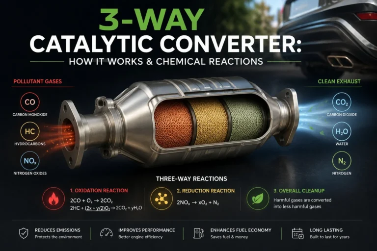 3 Way Catalytic Converter
