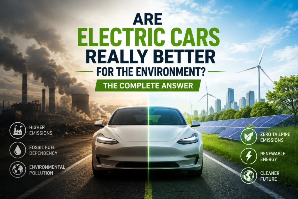 are electric cars better for the environment